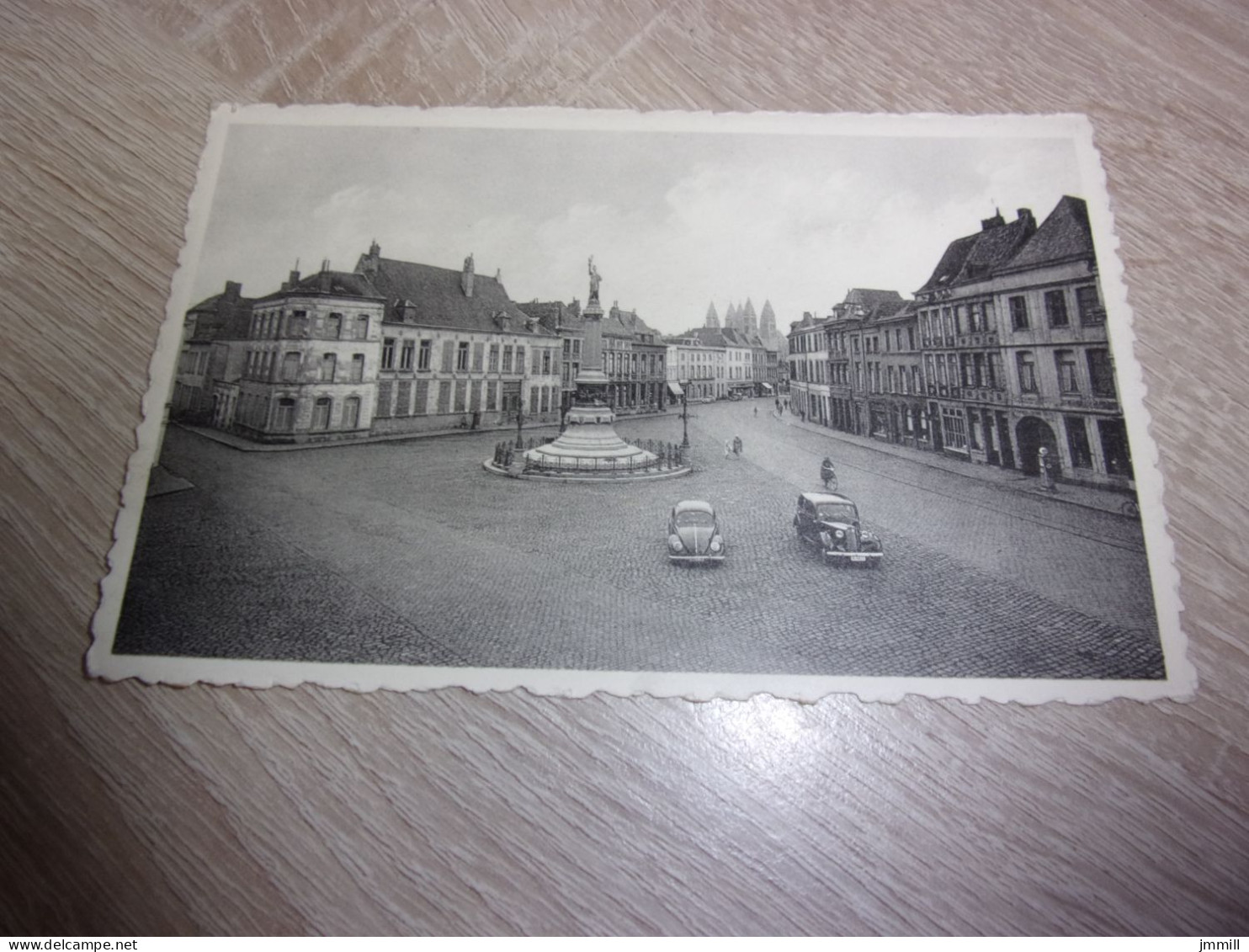 Mes Ref 2 : Carte Postale Tournai La Place De Lille Et Monument François - Doornik