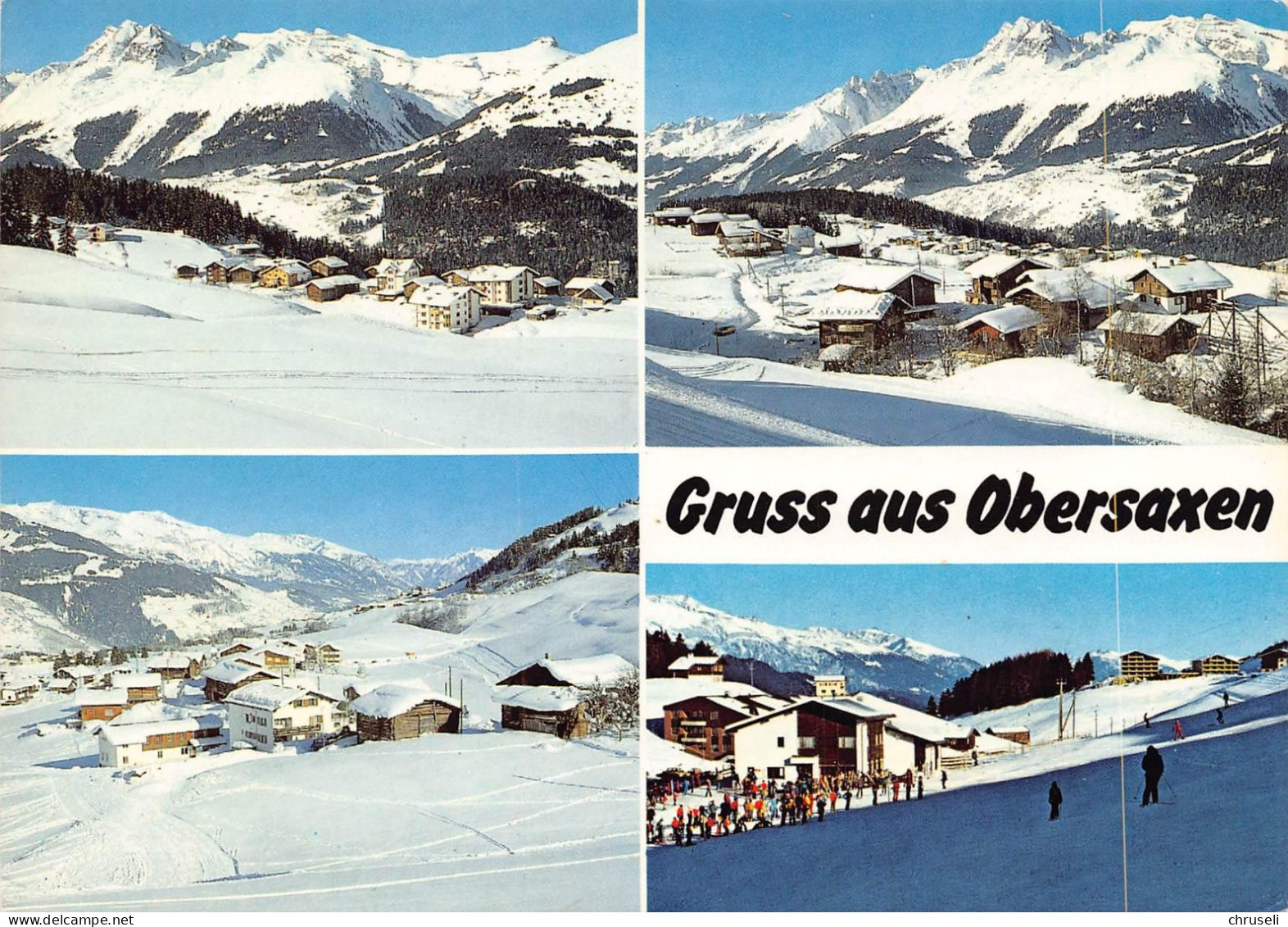 Obersaxen  Color Skigebiet  4 Bild - Obersaxen