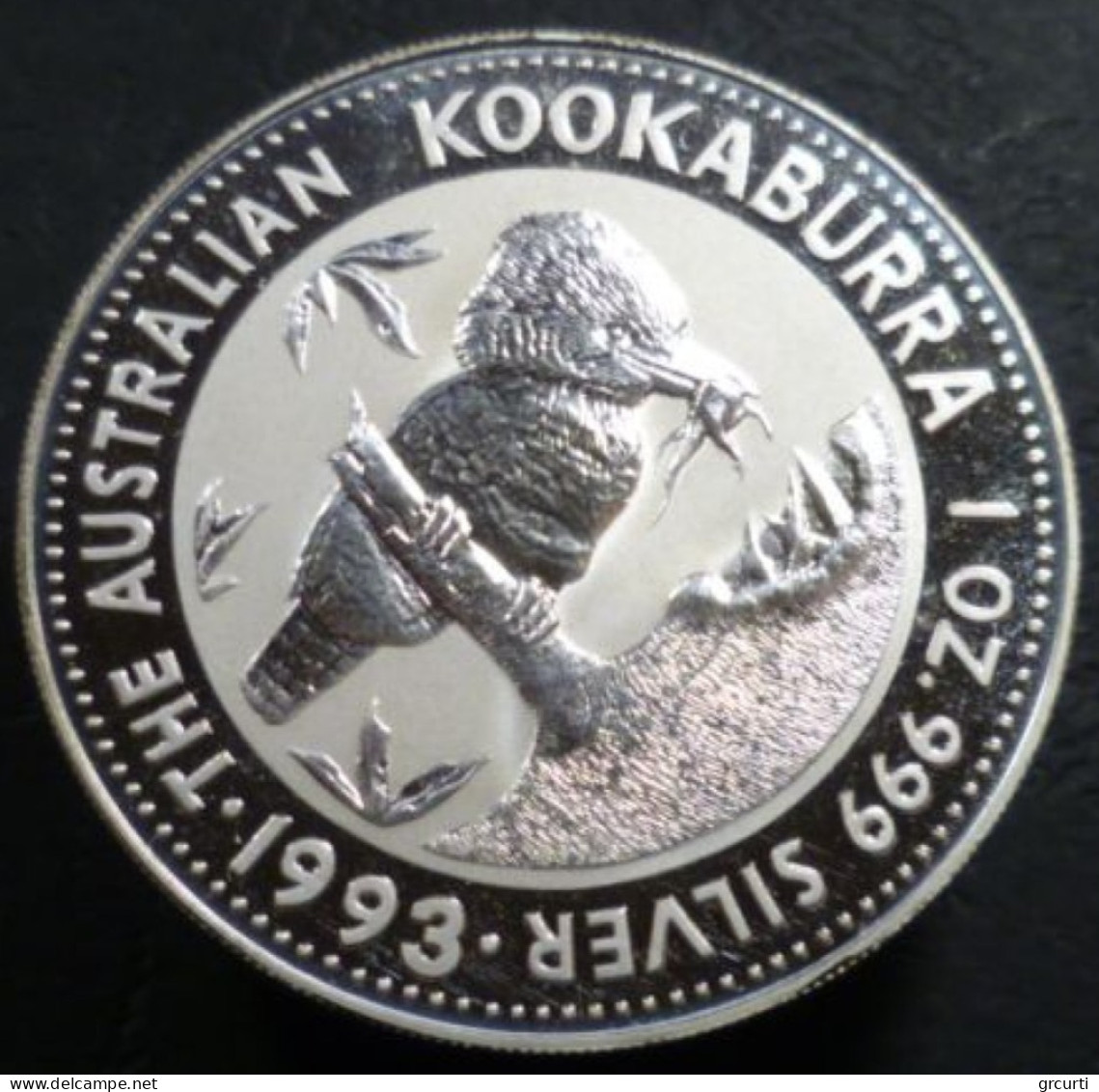 Australia - 1 Dollar 1993 - Kookaburra - KM# 209 - Silver Bullions