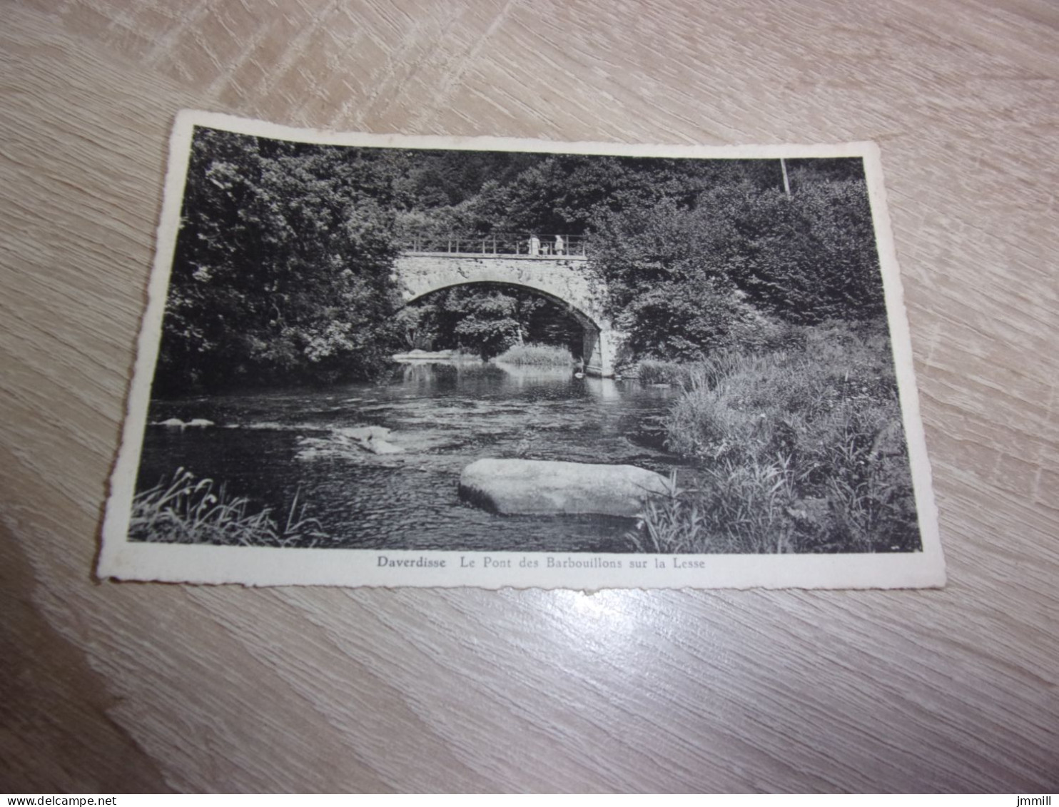 Mes Ref 2 : Carte Postale Daverdisse Le Pont Des Barbouillons Sur La Lesse - Daverdisse