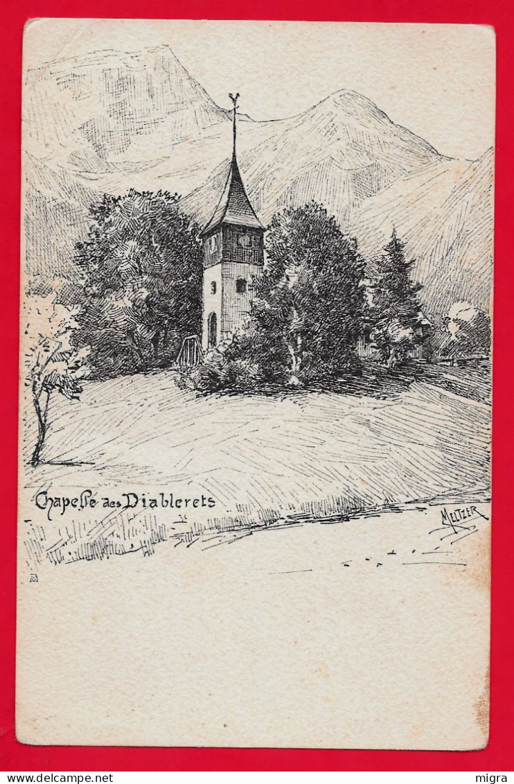 ORMONT DESSUS - Chapelle Des DIABLERETS - ILLUSTRATORE MELTZER - Ormont-Dessus 