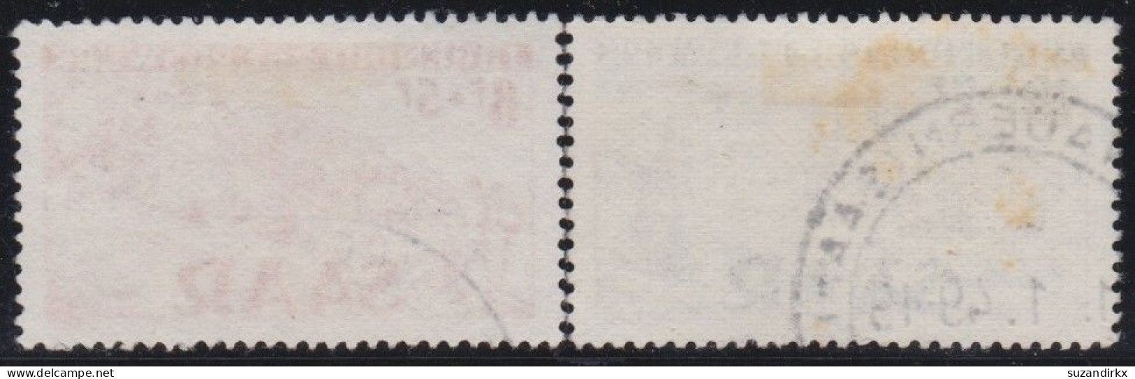 Saar    -     Michel   -  262/263  (2 Scans)       -    O     -     Gestempelt - Used Stamps