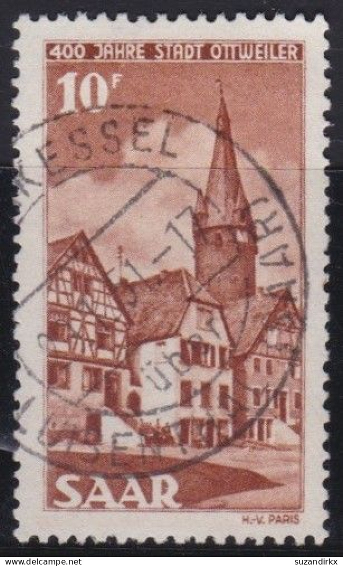 Saar    -     Michel   -  296      -    O     -     Gestempelt - Used Stamps