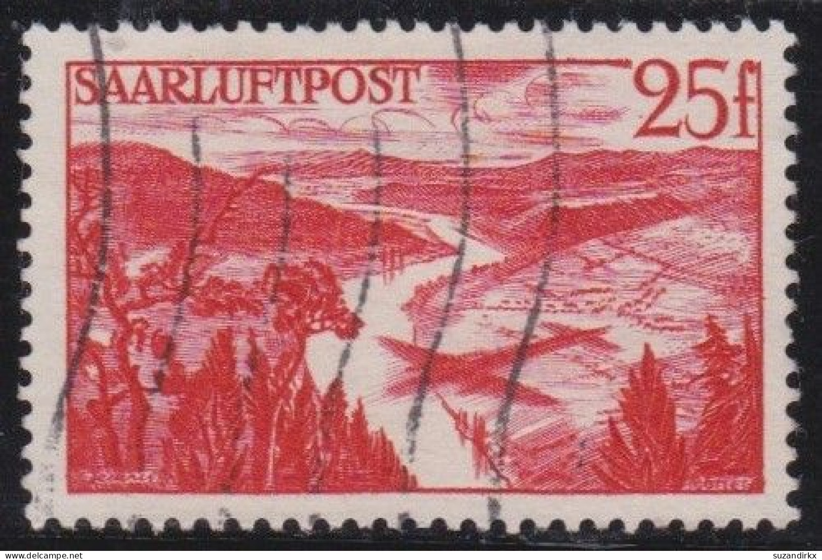 Saar    -     Michel   -  252  (2 Scans)    -      O     -     Gestempelt - Used Stamps
