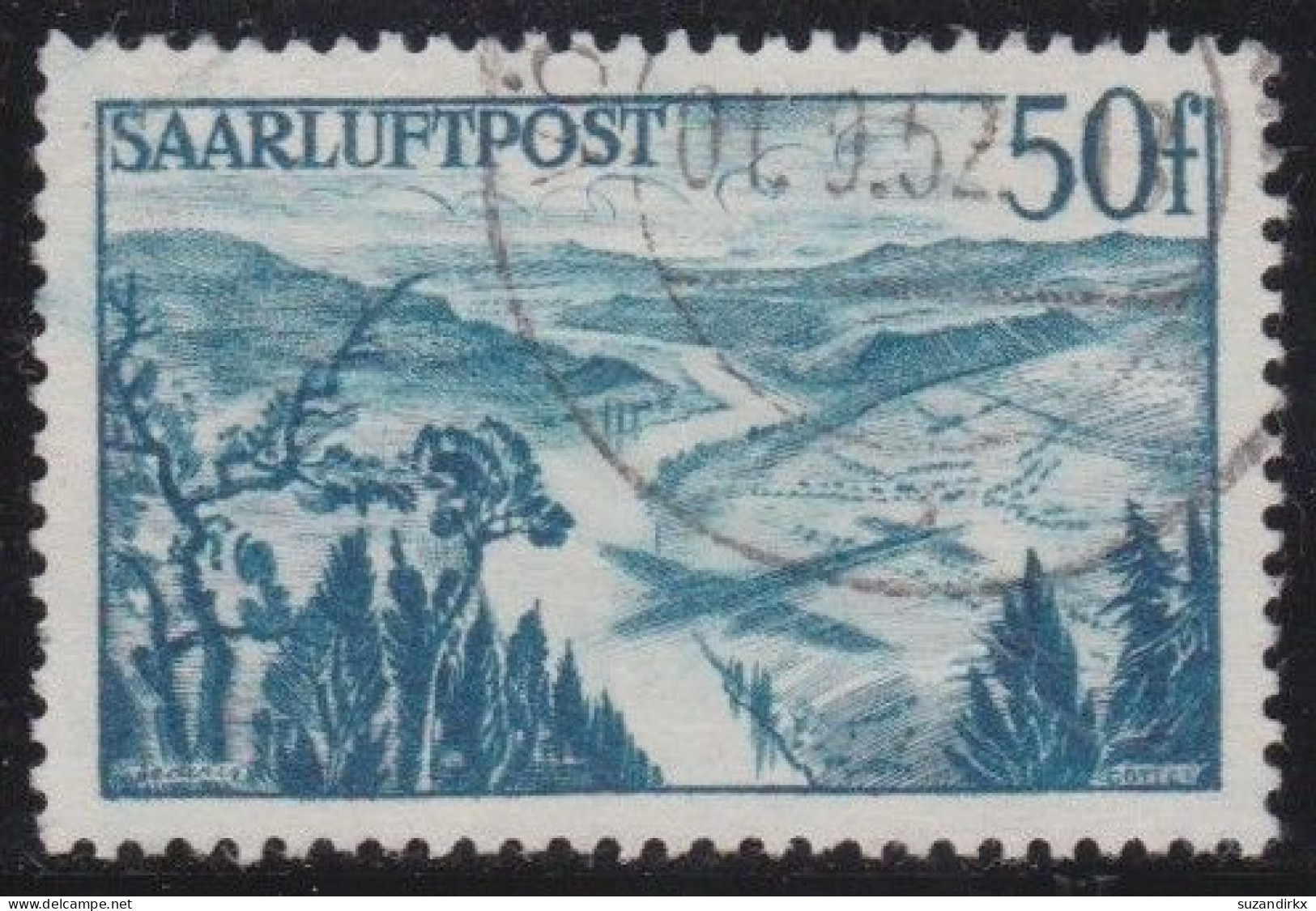 Saar    -     Michel   -  253  (2 Scans)    -      O     -     Gestempelt - Used Stamps