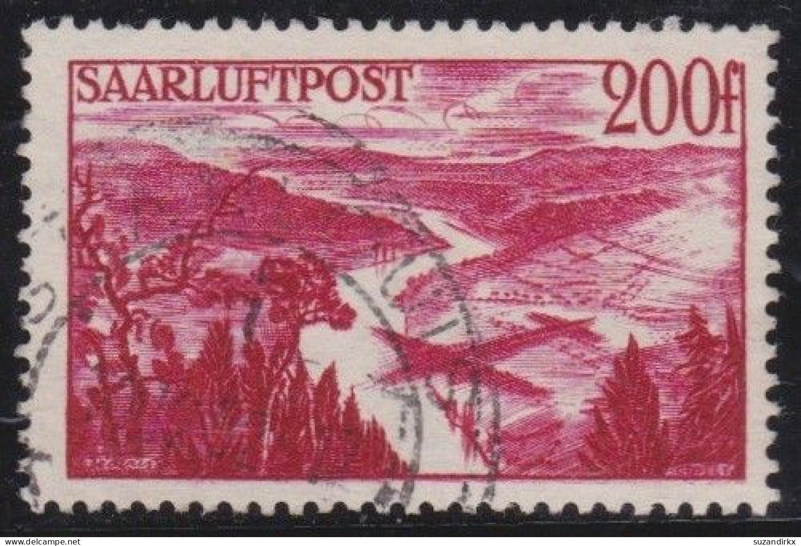 Saar    -     Michel   -  254  (2 Scans)    -      O     -     Gestempelt - Used Stamps