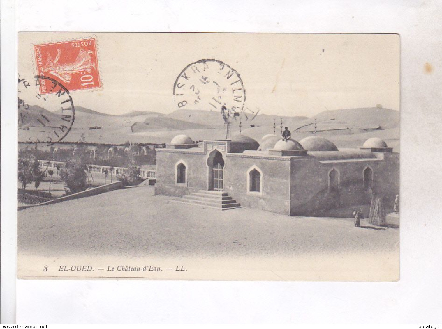 CPA EL OUED, LE CHATEAU D EAU  En 1911 ! - El-Oued