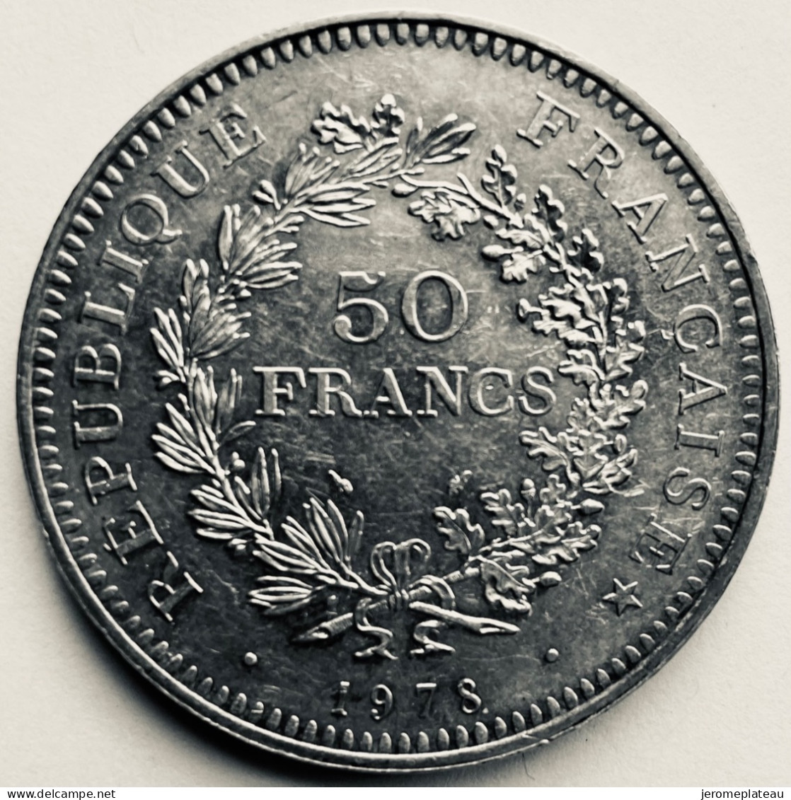 Pièce 50 Francs Argent 1978 - 50 Francs