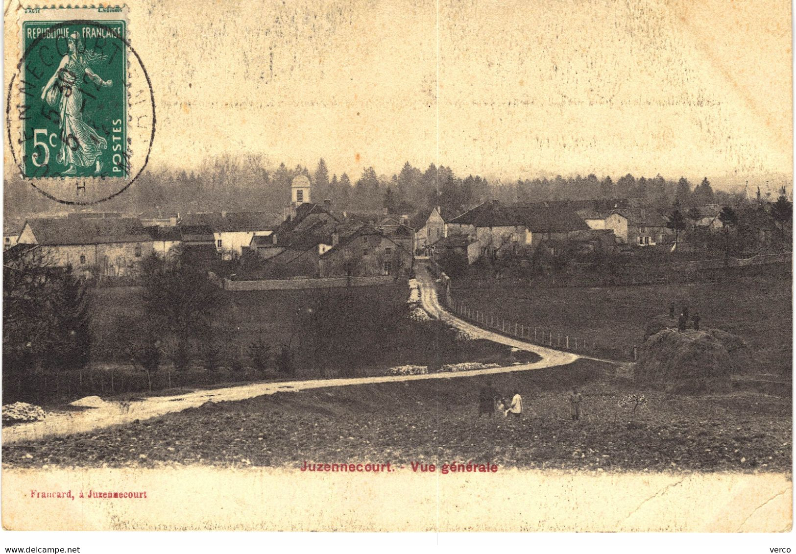 Carte POSTALE De  JUZENNECOURT - - Juzennecourt