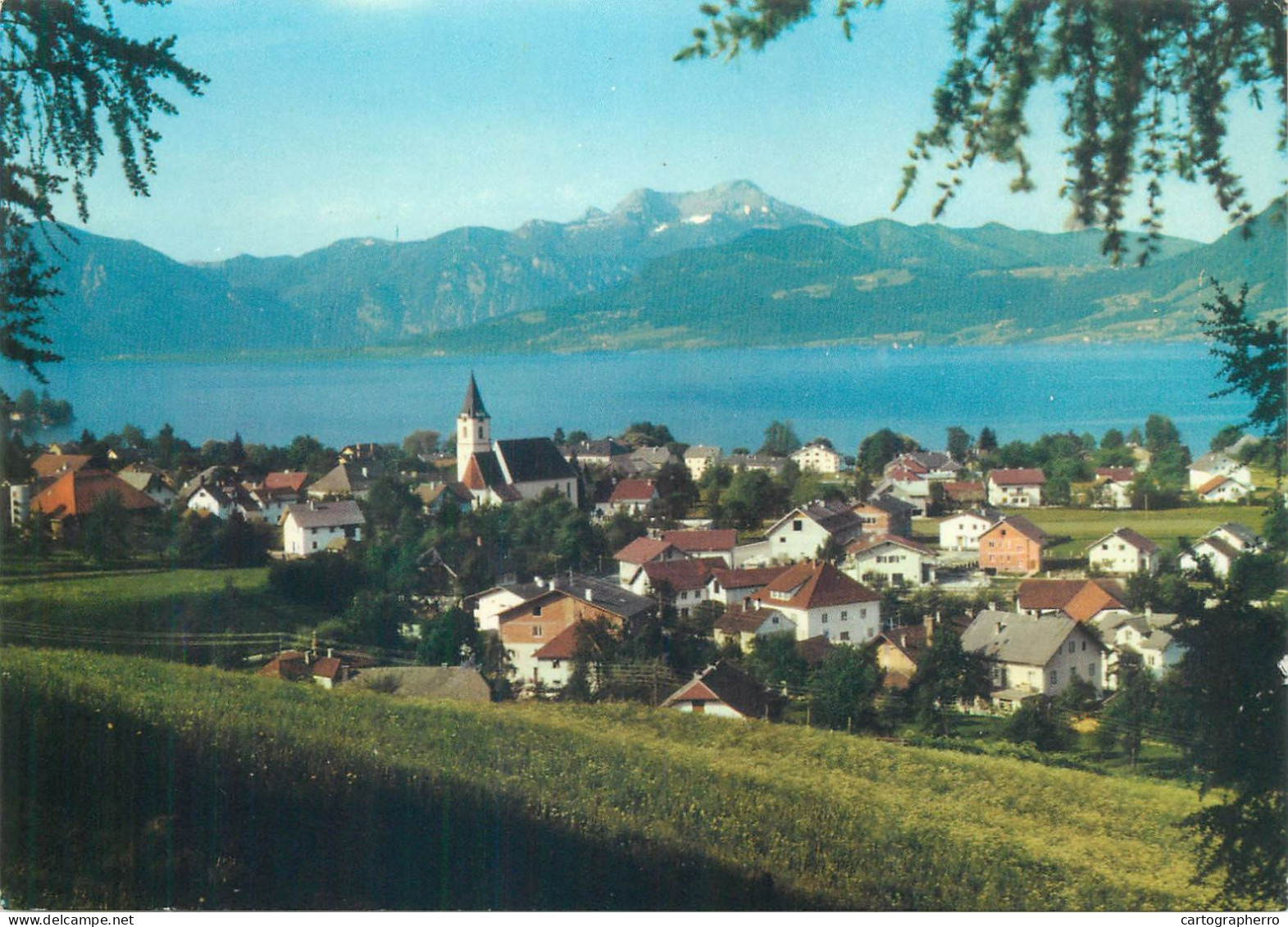 Austria Weyregg Am Attersee Gegen Schafberg - Weyer