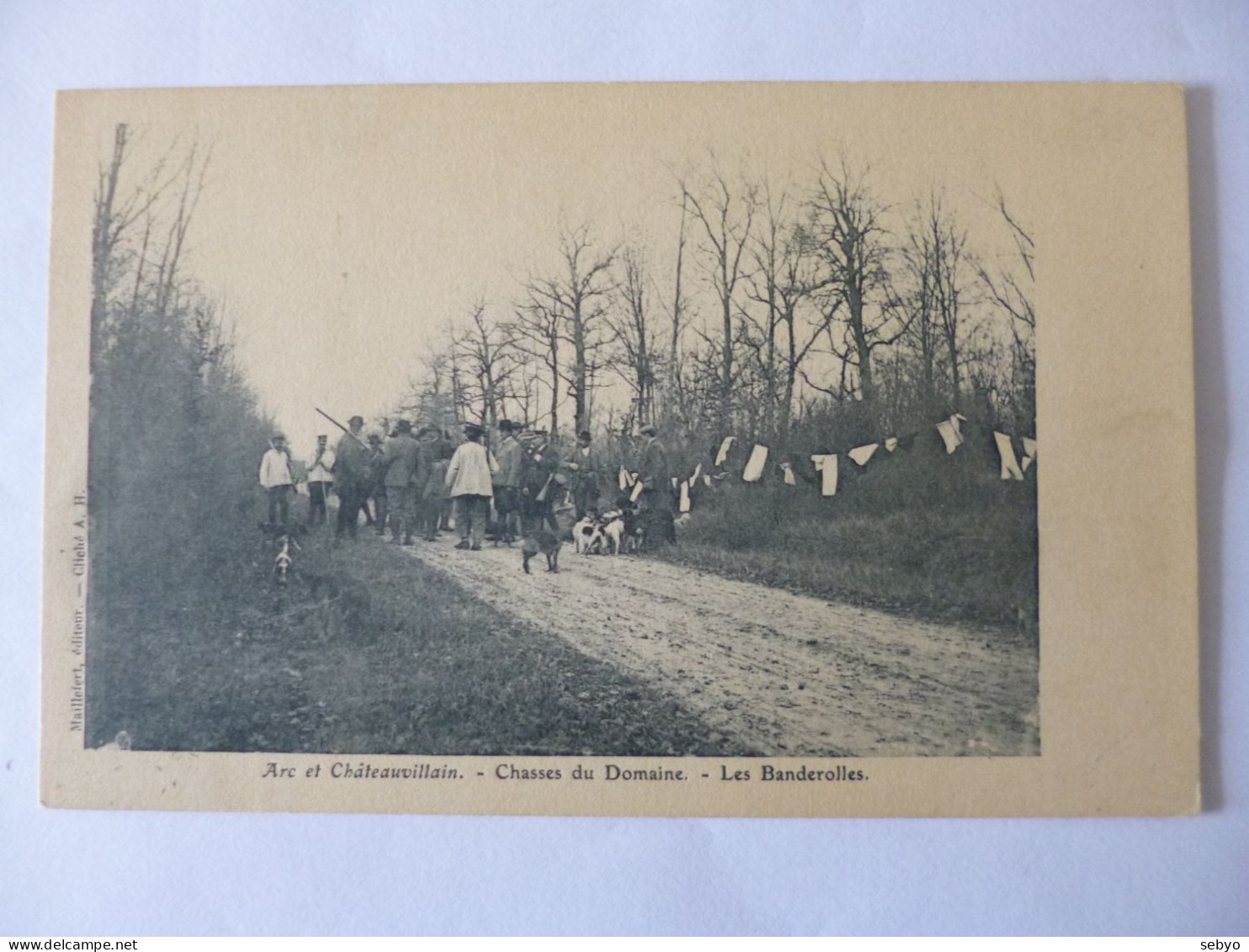 Arc Et Chateauvillain.  Chasses Du Domaine.  Les Banderolles. - Arc En Barrois