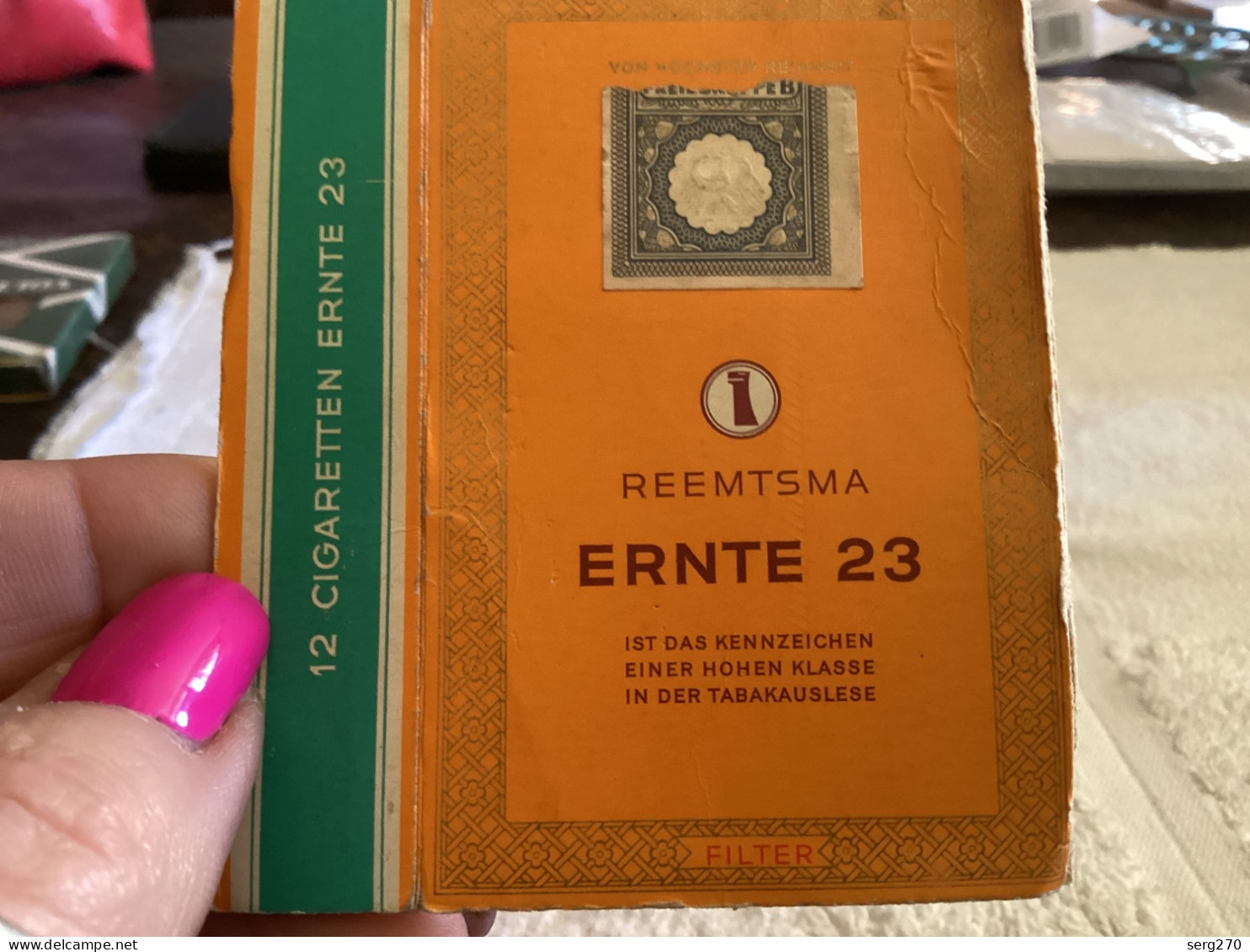 Paquet De Cigare REEMTSMA ERNTE 23 12 CIGARETTEN ERNTE 23 - Altri & Non Classificati