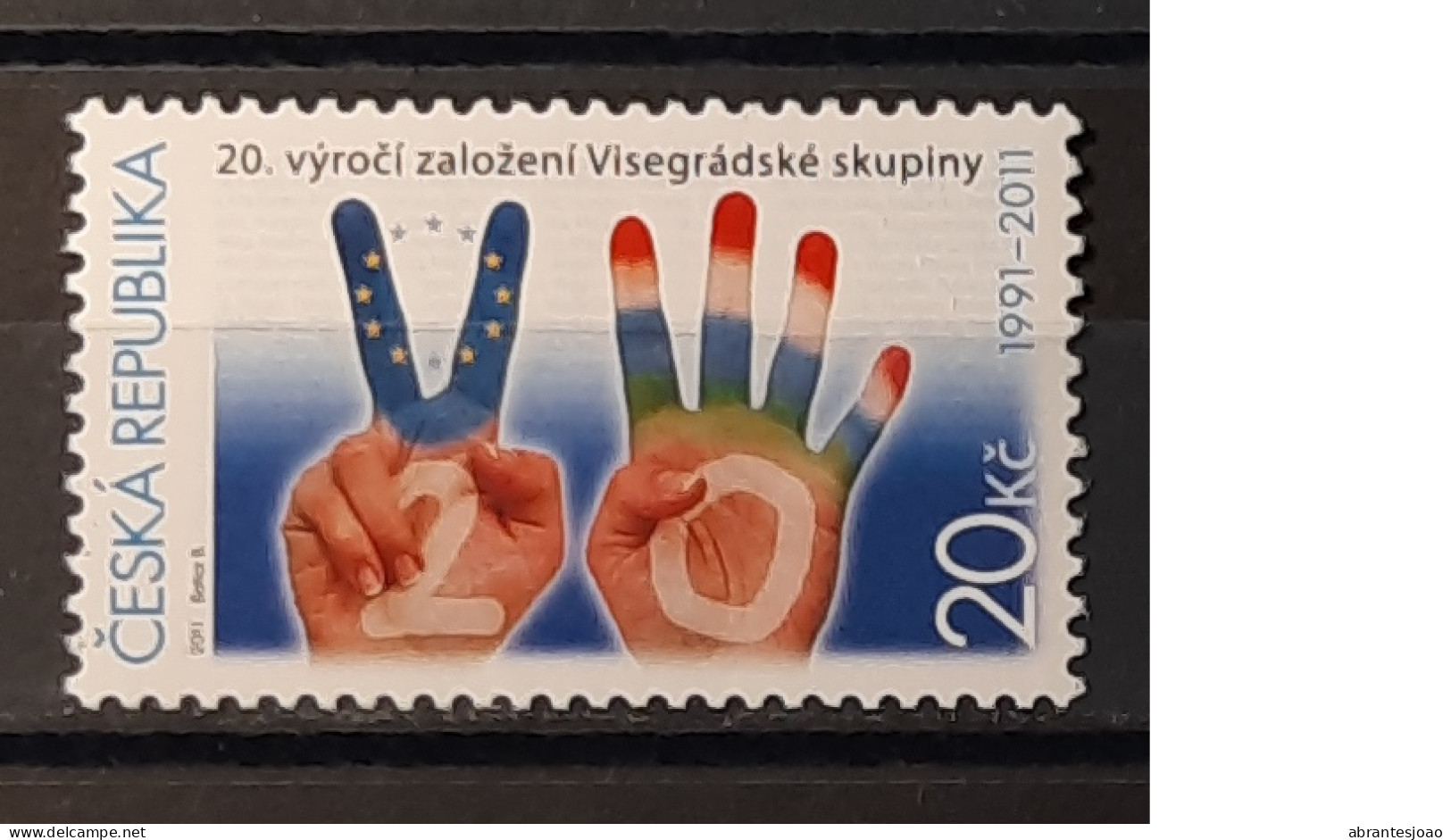 2011 - Slovakia - MNH - 20th Anniversary Of Visegrad Group - 1 Stamp - Used Stamps