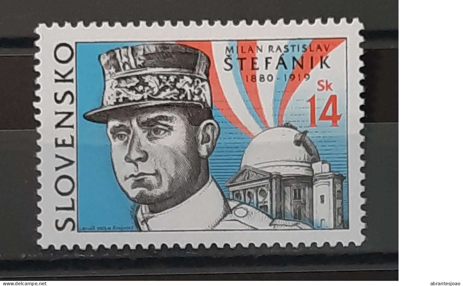 2003 - Slovakia - MNH - General Milan Rastislav Stefanik - 1 Stamp - Used Stamps