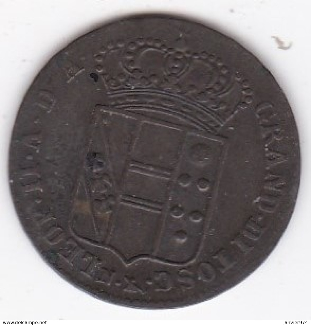 Grand-Duché De Toscane 5 Quattrini 1830 Firenze. Leopold II, C# 65 - Toscane