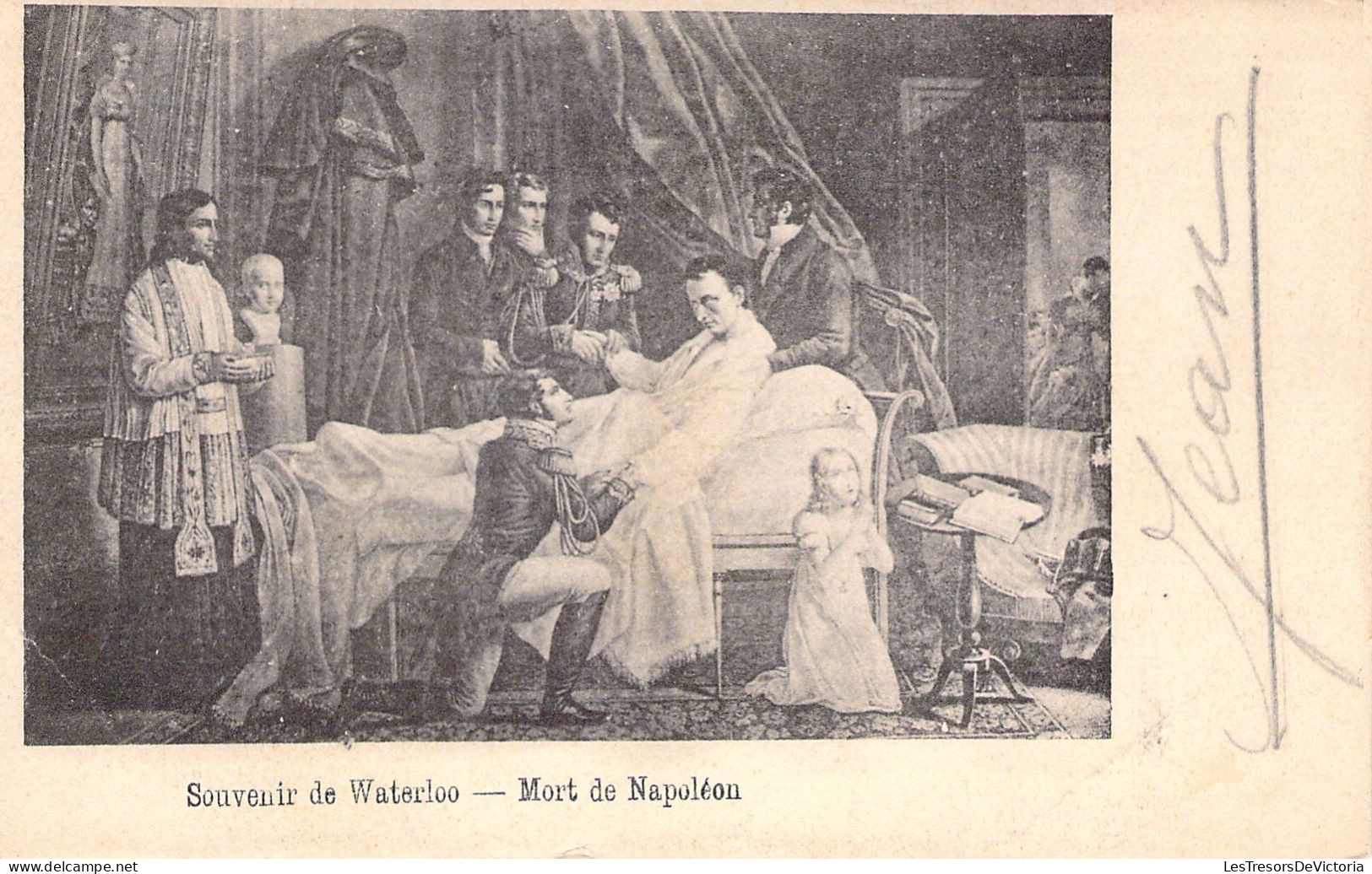 NAPOLEON - Souvenir De Waterloo - Mort De Napoleon - Carte Postale Ancienne - Personaggi Storici