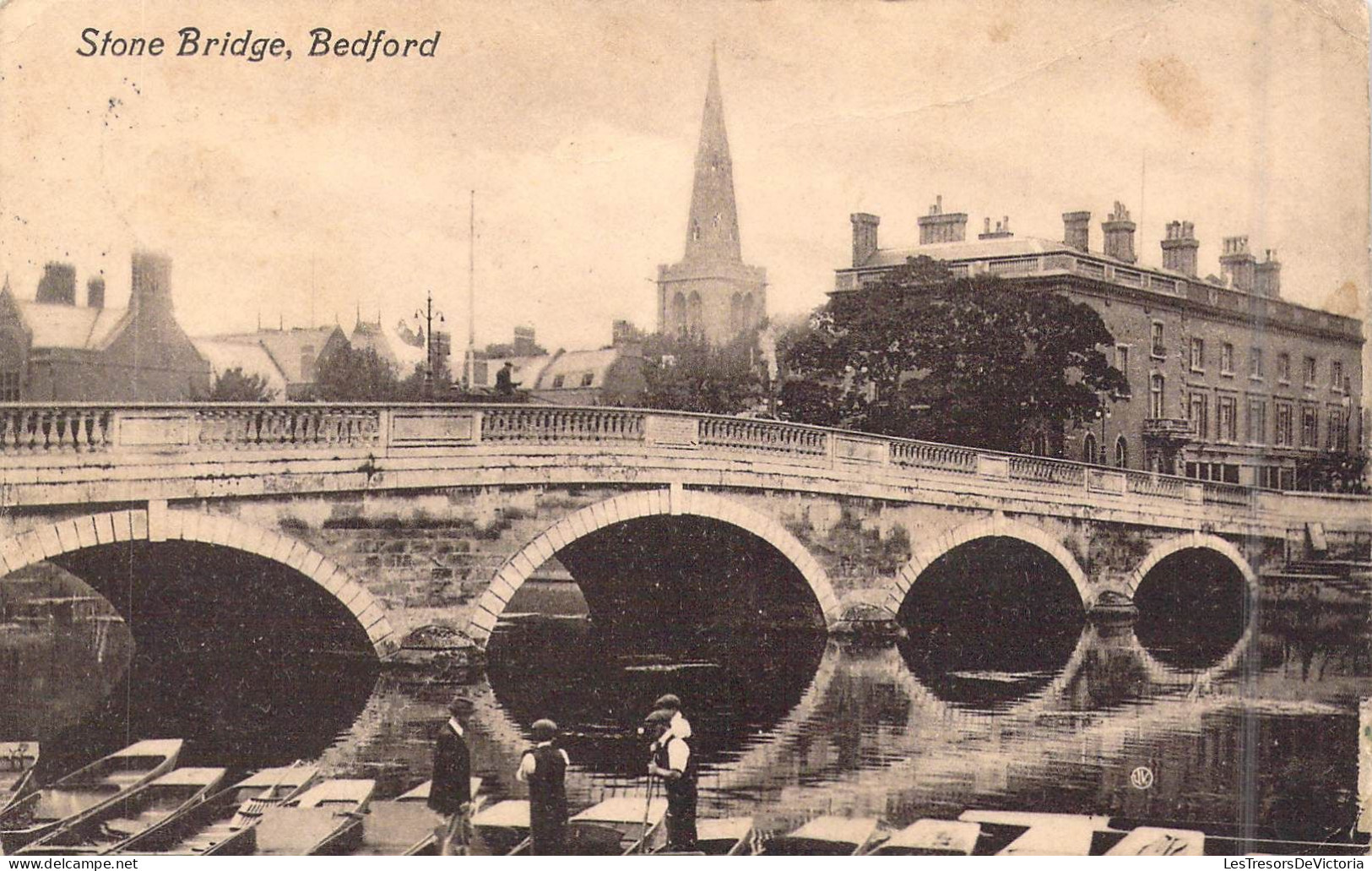 ANGLETERRE - Stone Bridge - Bedford - Carte Postale Ancienne - Autres & Non Classés