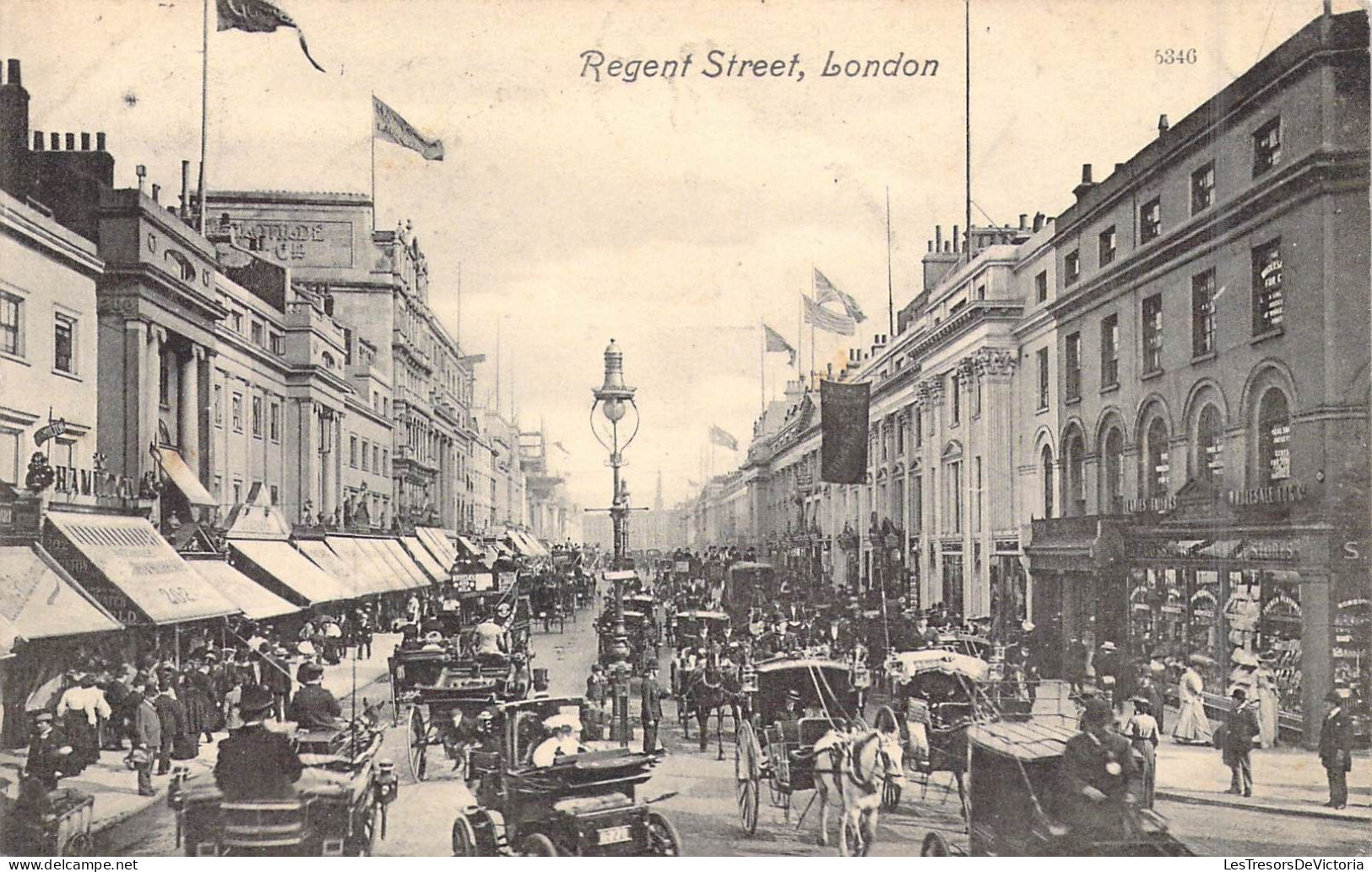 ANGLETERRE - London - Regent Street - Animée - Carte Postale Ancienne - Autres & Non Classés