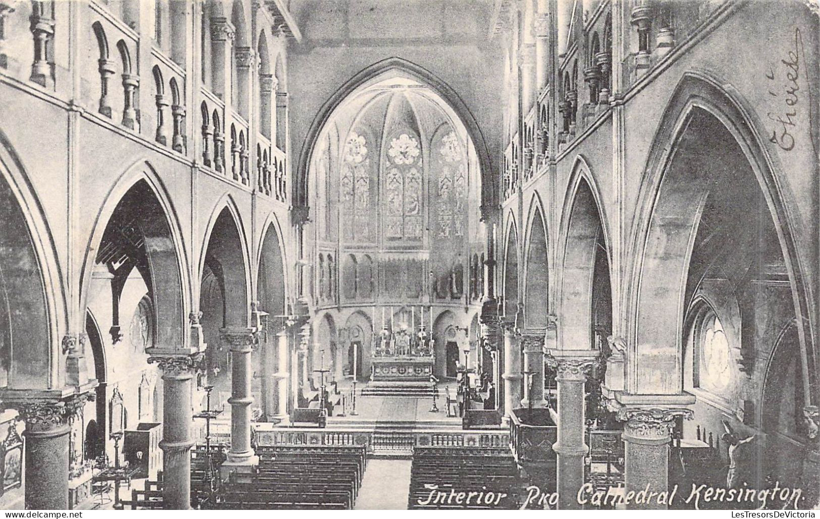 ANGLETERRE - Kensington - Interior Pro Cathedral - Carte Postale Ancienne - Sonstige & Ohne Zuordnung