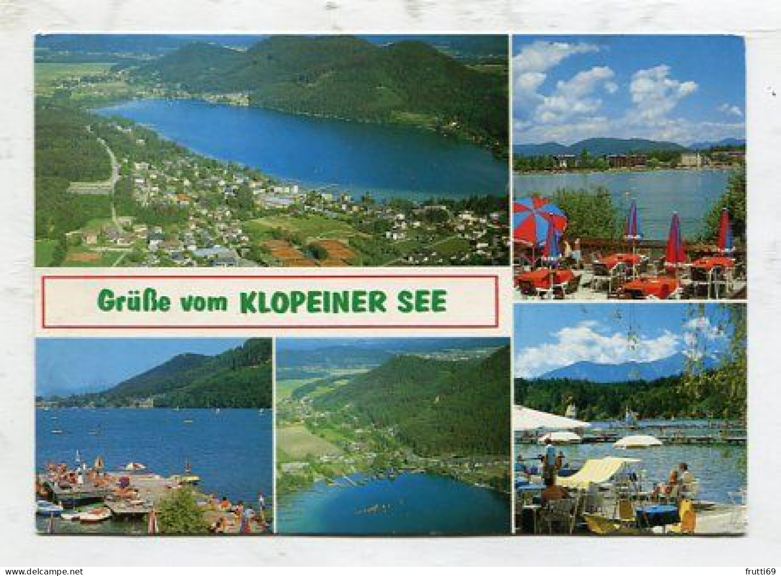 AK 126710 AUSTRIA - Klopeiner See - Seelach Und Unterburg - Klopeinersee-Orte