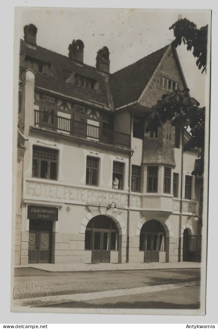 Friesach Hotel Petersberg Ca.1910y Original Foto,Fotograf  L. Kolbl  G267 - St. Veit An Der Glan