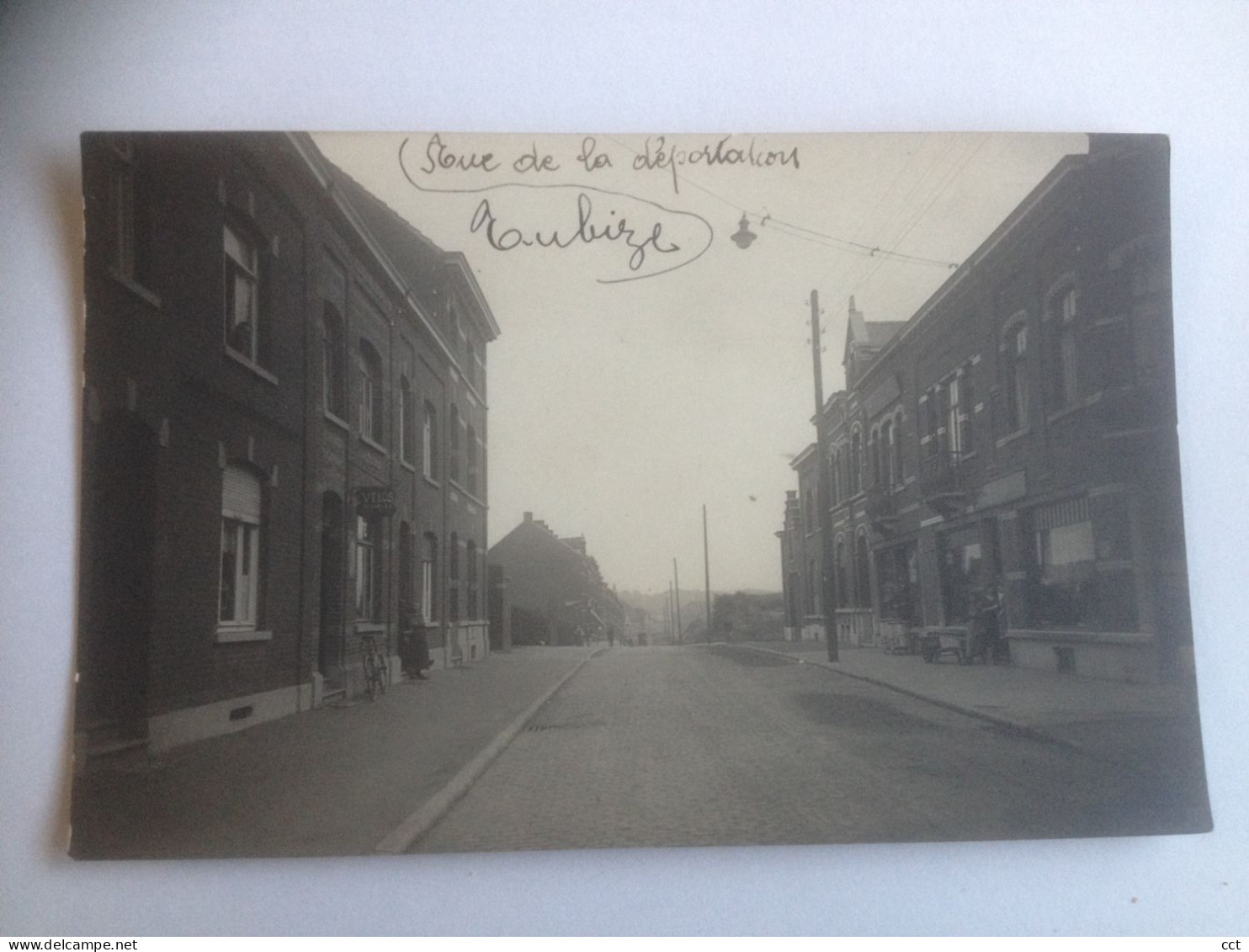 Tubize Rue De La Déportation    CARTE PHOTO CARTE MERE - Tubize