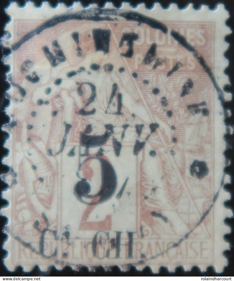 R2141/106 - 1886/1887 - COLONIES FRANÇAISES - COCHINCHINE - N°2 Oblitéré - Usati