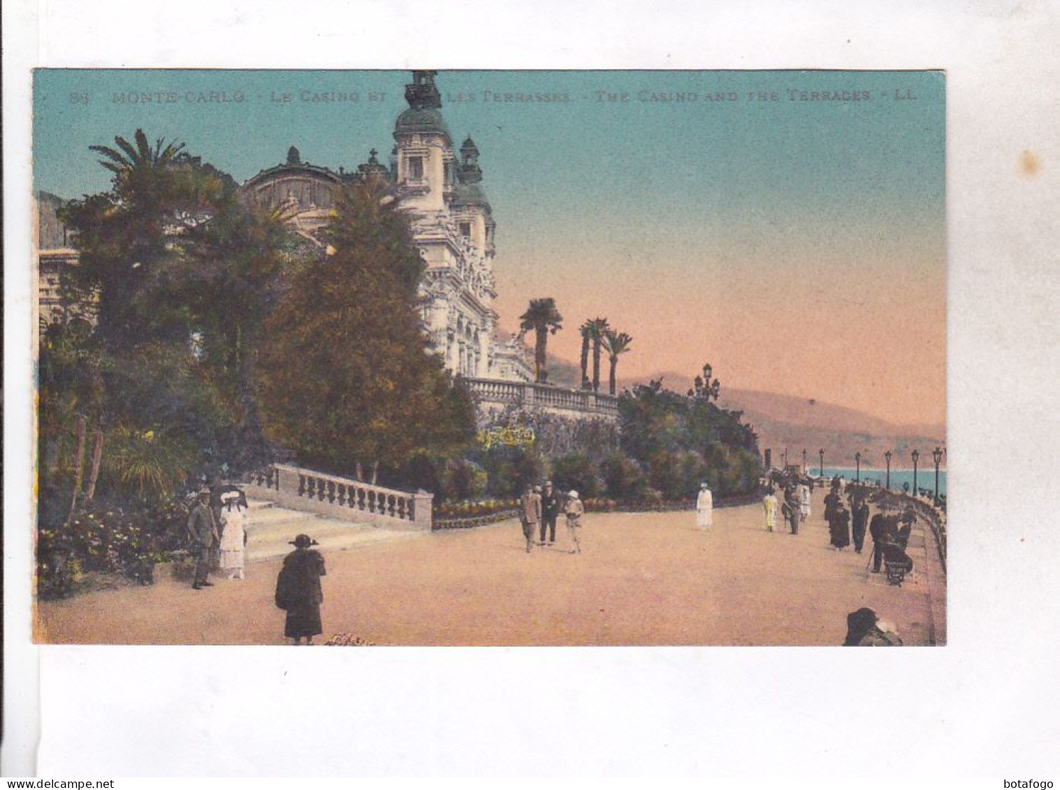 CPA  MONTE CARLO, LE CASINO ET LES TERRASSES En 1926! - Monte-Carlo