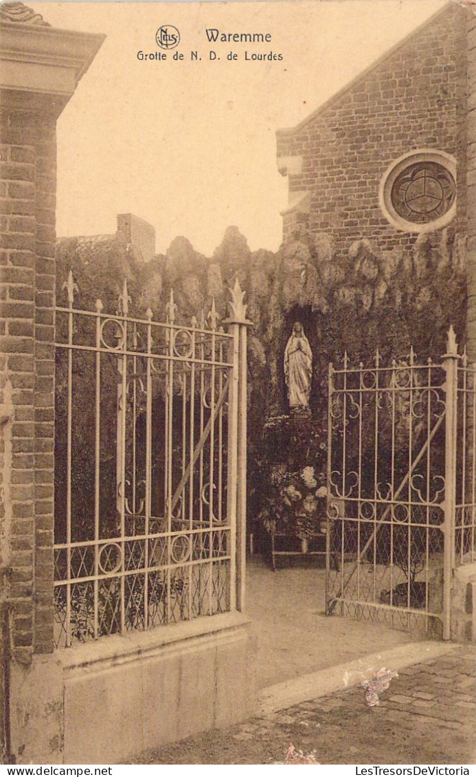 BELGIQUE - WAREMME - Grotte De ND De Lourdes - Carte Postale Ancienne - Andere & Zonder Classificatie