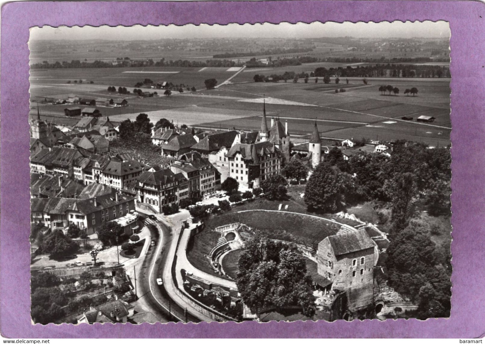 VD En Avion Au Dessus D'AVENCHES Vue Aérienne - Avenches