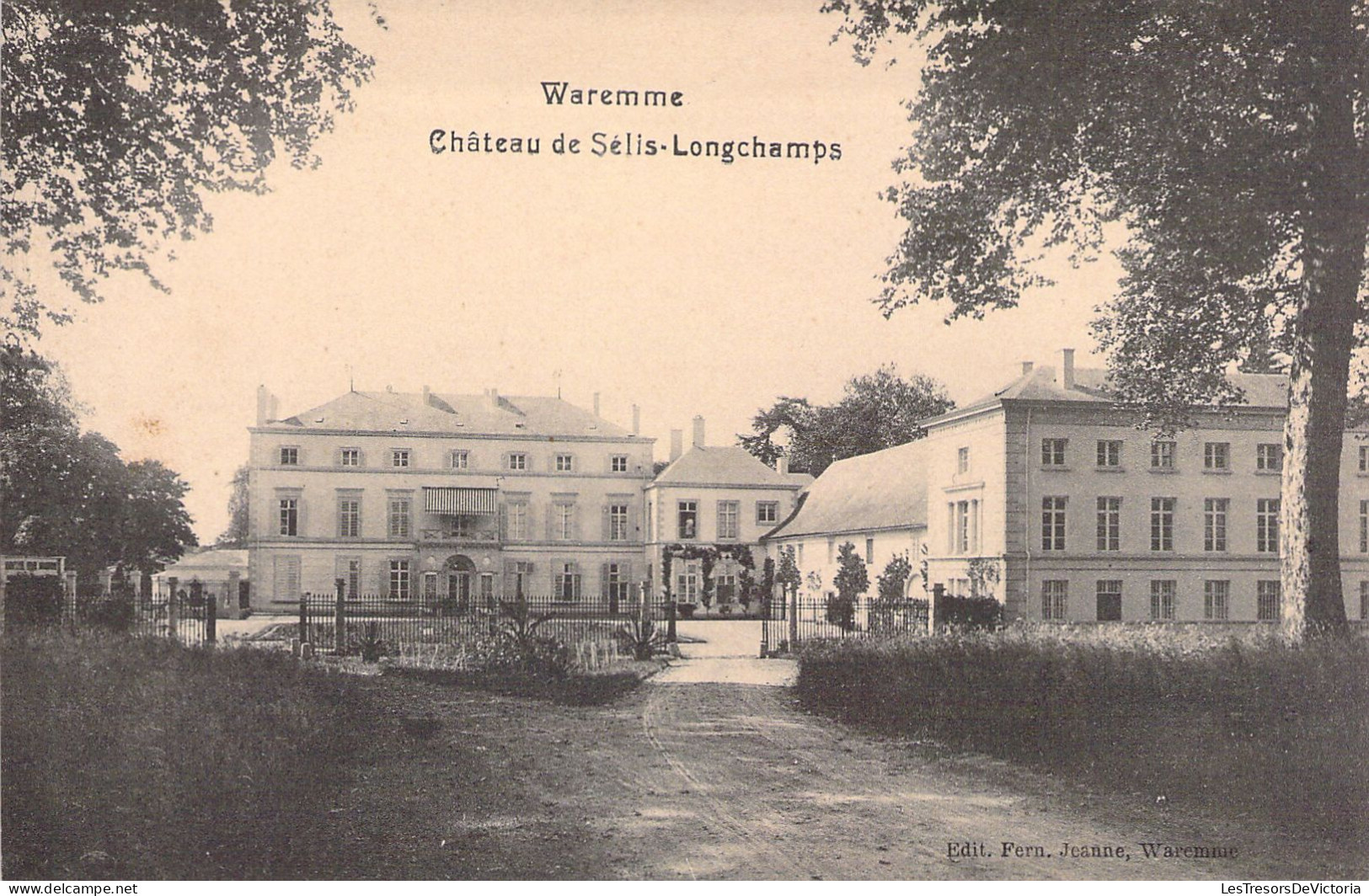 BELGIQUE - WAREMME - Château De Sélis Longchamps - Carte Postale Ancienne - Otros & Sin Clasificación