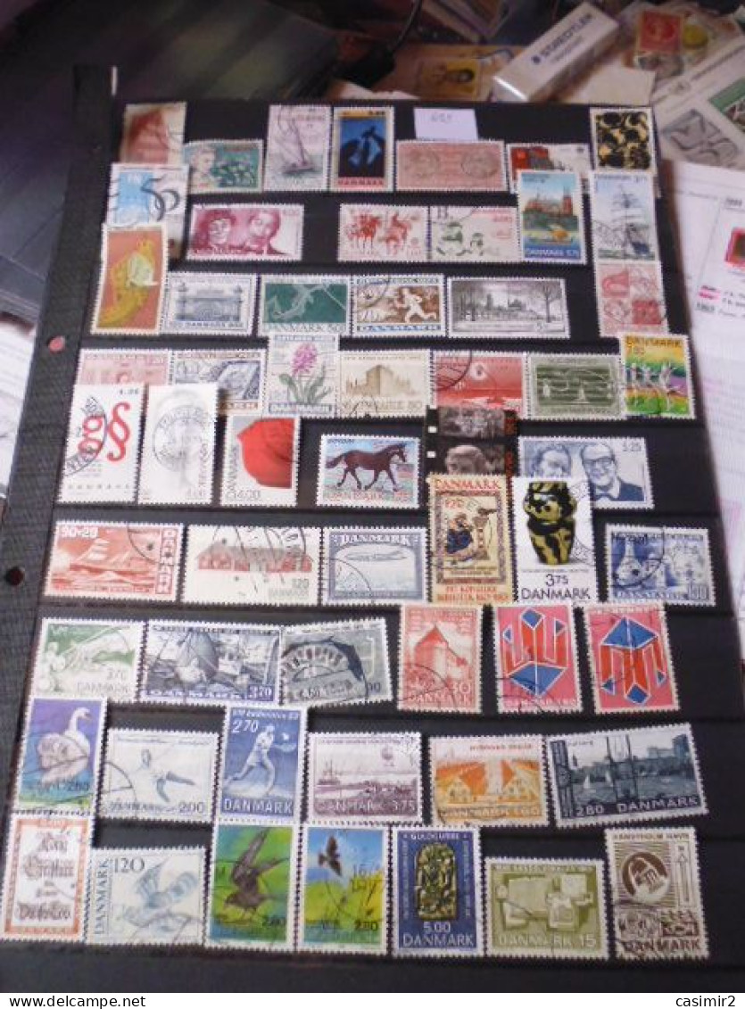 ACHETEZ MALIN ACHETEZ EN LOT 0.10€ LE TIMBRE   LOT 655 DANEMARK - Vrac (max 999 Timbres)