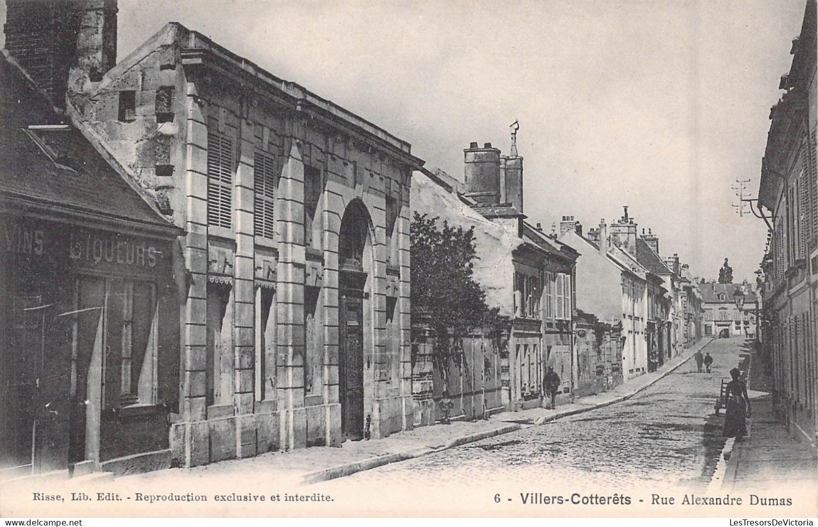 FRANCE - 02 - Villers-Cotterêts - Rue Alexandre Dumas - Carte Postale Ancienne - Villers Cotterets