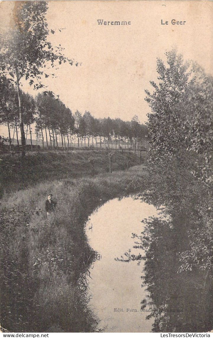 BELGIQUE - Waremme - Le Geer - Carte Postale Ancienne - Andere & Zonder Classificatie