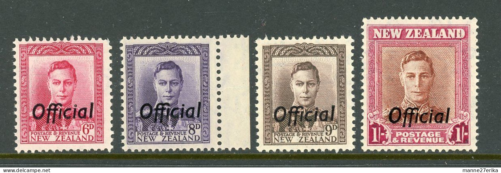 New Zealand  MNH 1946-51 - Ungebraucht