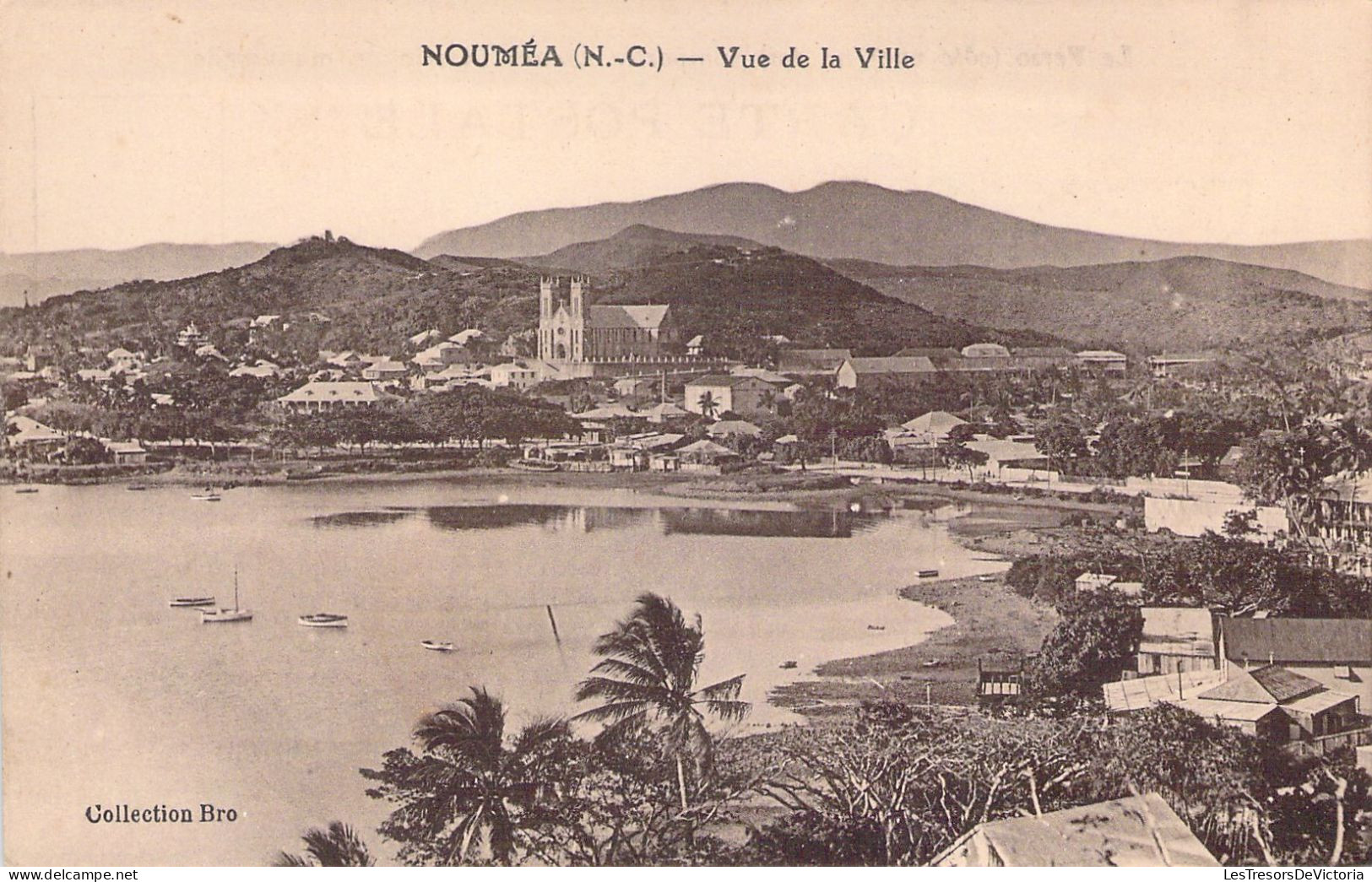 NOUVELLE CALEDONIE - Nouméa - Vue De La Ville - Carte Postale Ancienne - Nouvelle Calédonie