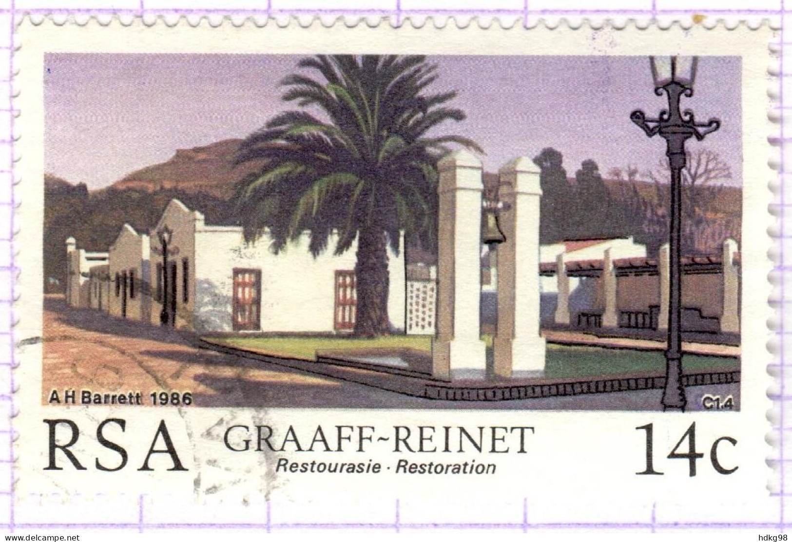 RSA+ Südafrika 1986 Mi 689 Graaff-Reinet - Usados