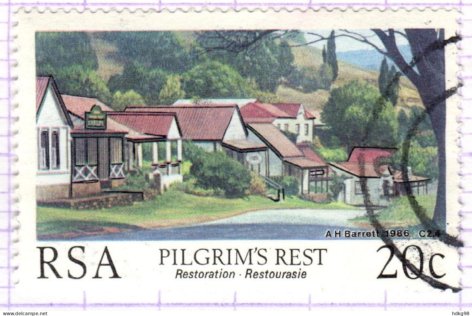 RSA+ Südafrika 1986 Mi 690 Pilgrim’s Rest - Usati