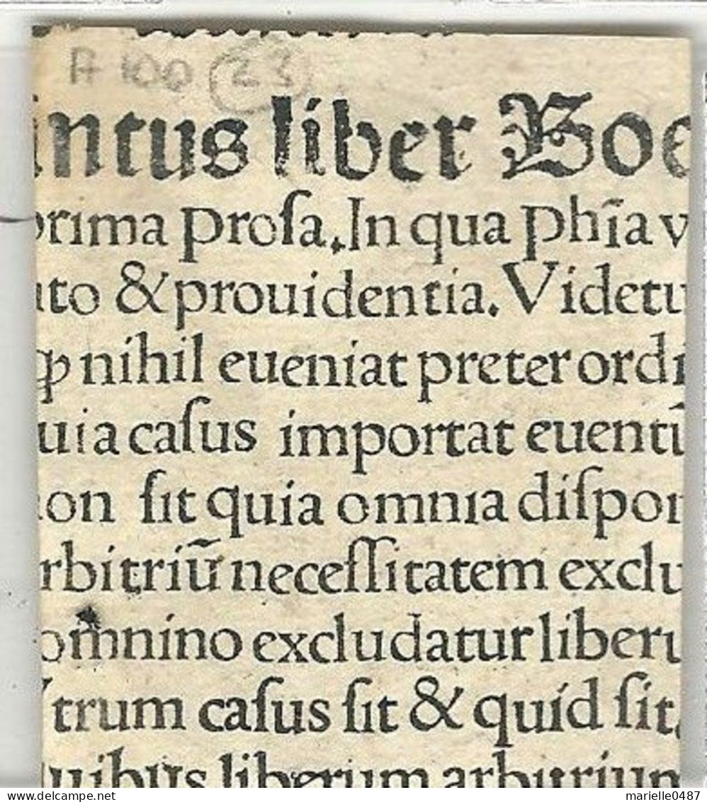 [Incunable] - Boece 1501  Sebastian Brant - Strasbourg, Johann Grüninger - Antes De 18avo Siglo