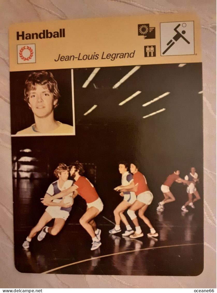 Fiche Rencontre Handball Jean Louis Legrand - Pallamano