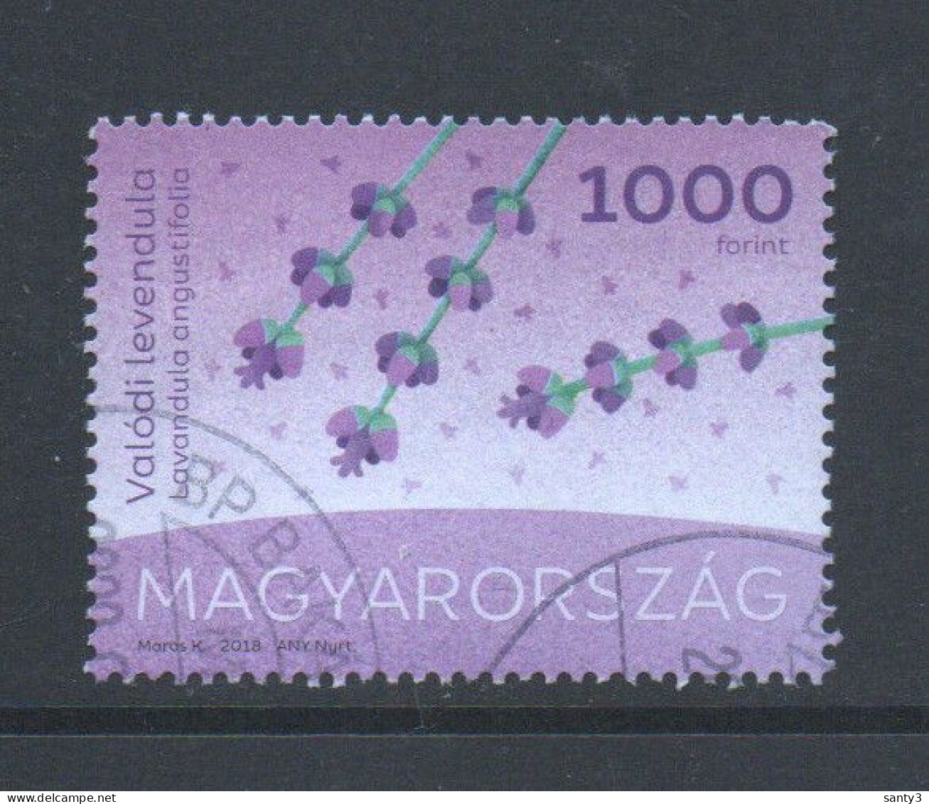 Hongarije 2018 Yv Zegel Uit Blok 404, Hele Hoge Waarde, Gestempeld - Used Stamps