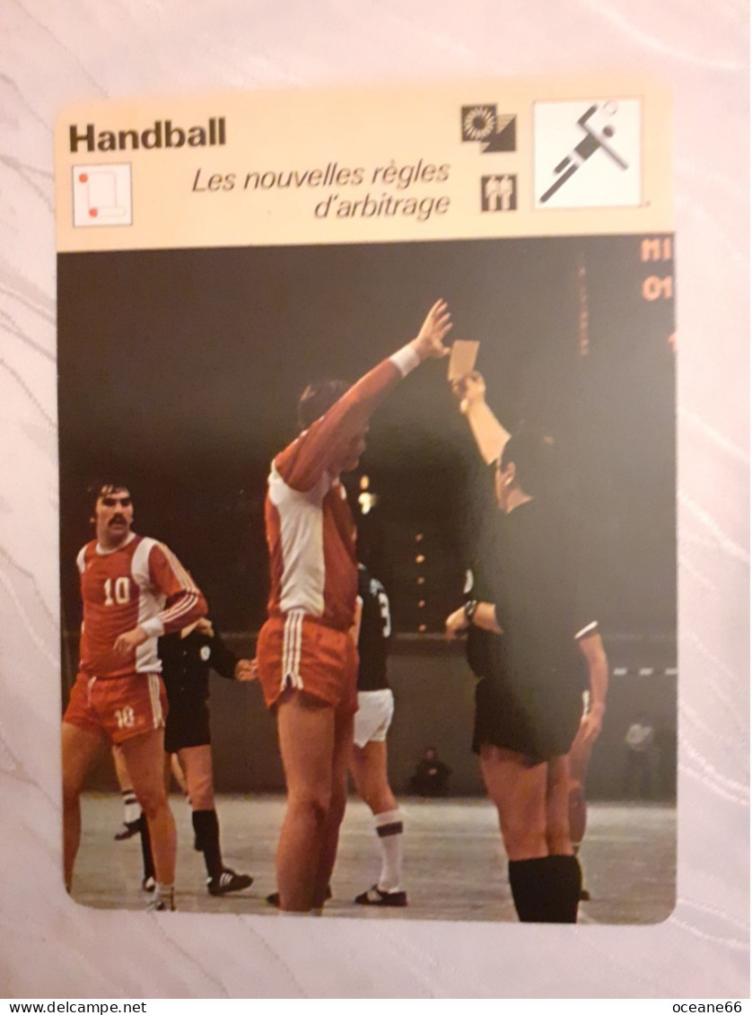 Fiche Rencontre Handball Les Nouvelles Règles D'arbitrage - Handball