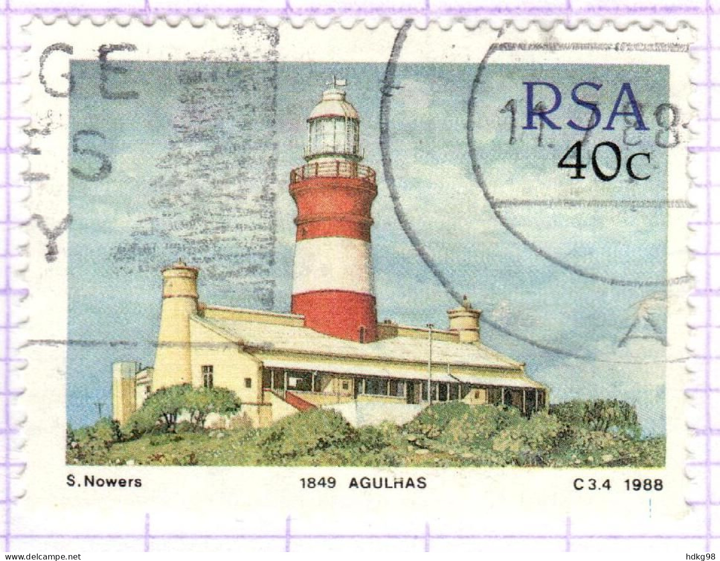 RSA+ Südafrika 1988 Mi 741 Leuchtturm - Oblitérés