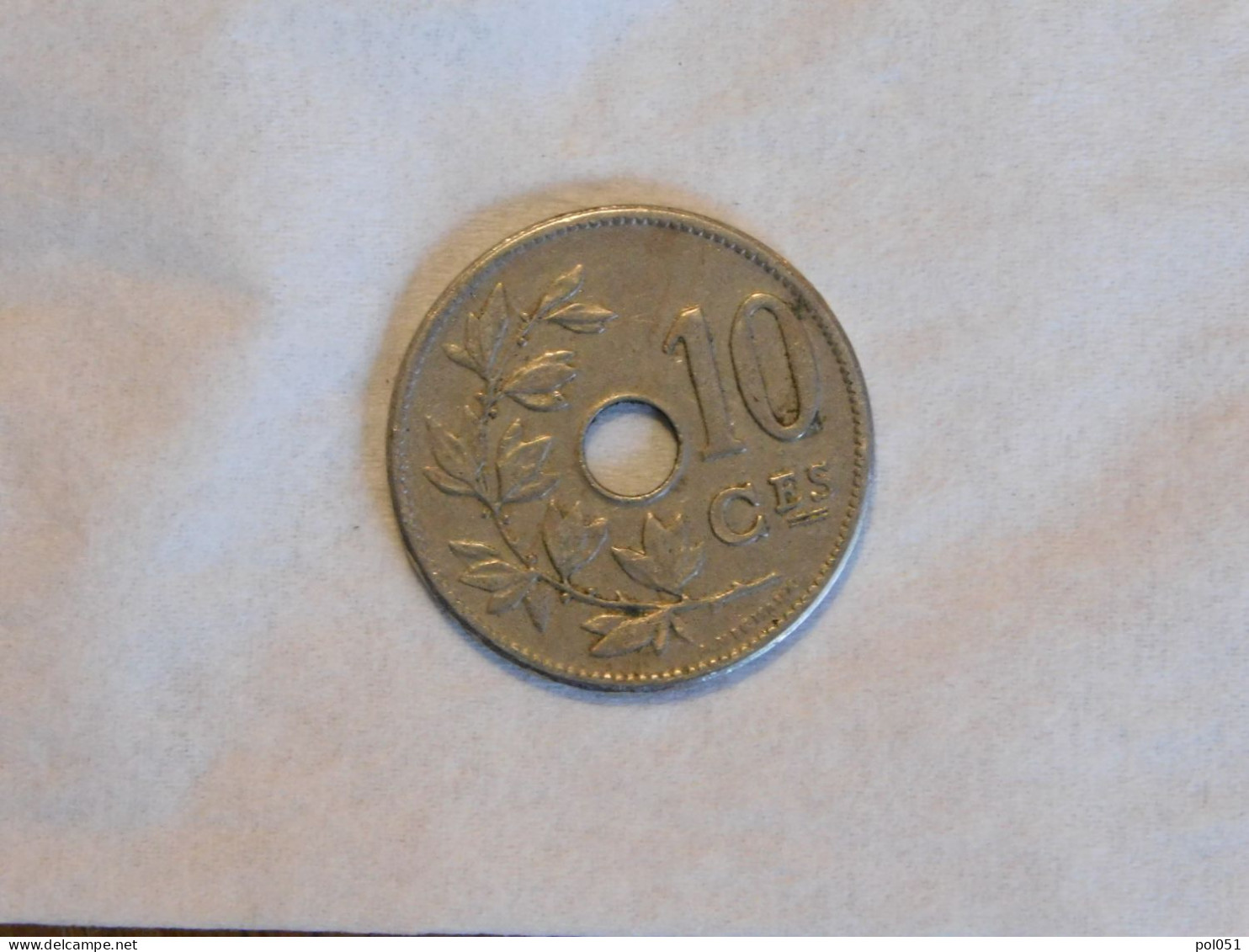 BELGIQUE 10 Cent Centimes 1905 Belgium - 10 Cents