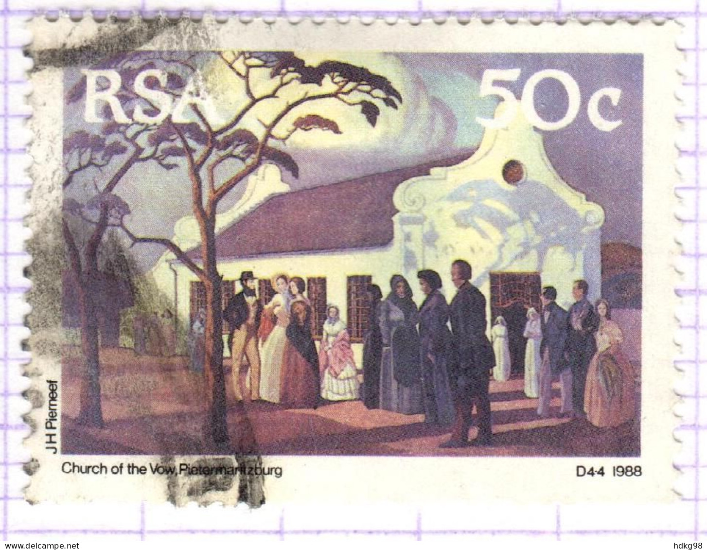 RSA+ Südafrika 1988 Mi 765 Kirche - Oblitérés