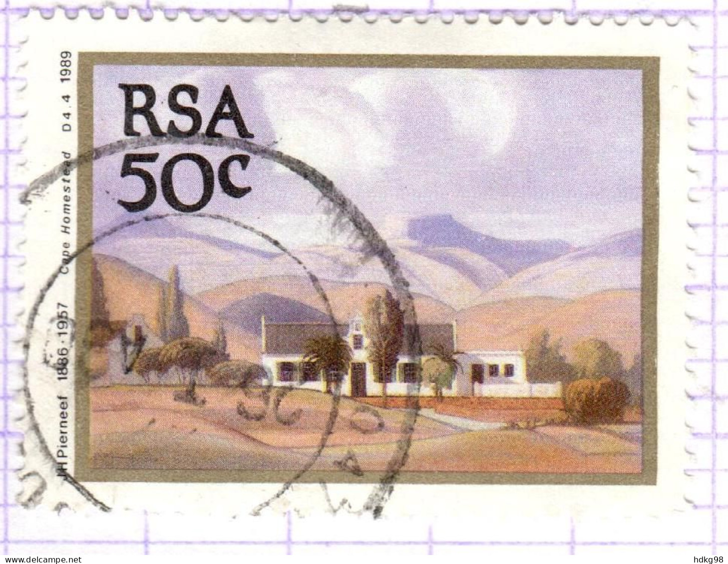 RSA+ Südafrika 1989 Mi 782 Landschaft - Usados