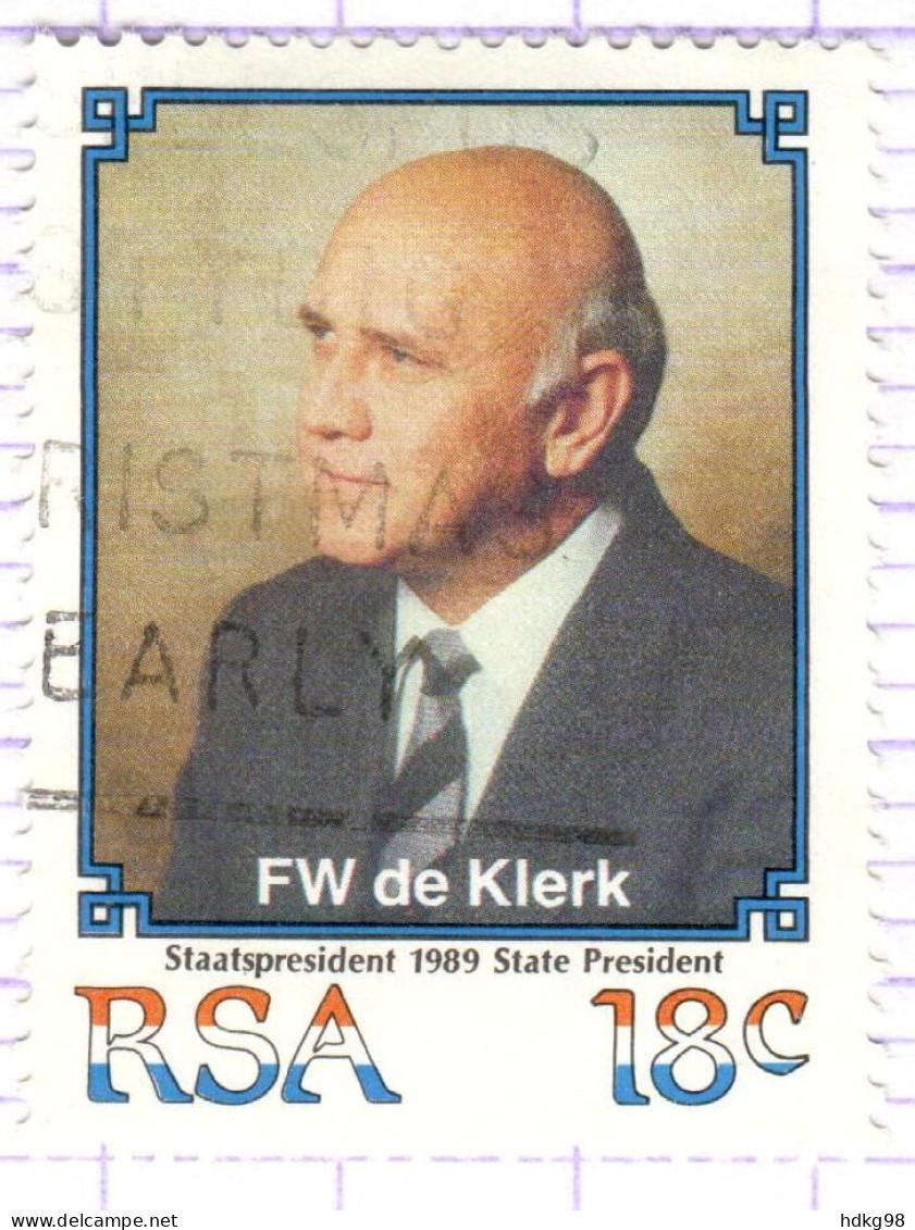 RSA+ Südafrika 1989 Mi 783 De Klerk - Usados