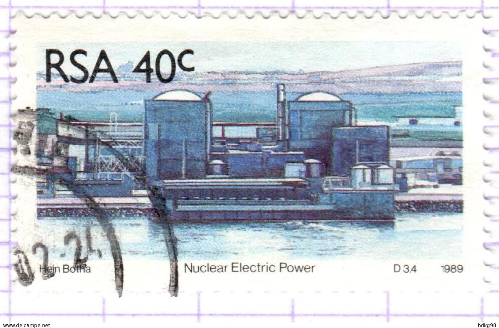 RSA+ Südafrika 1989 Mi 787 Atomkraft - Used Stamps