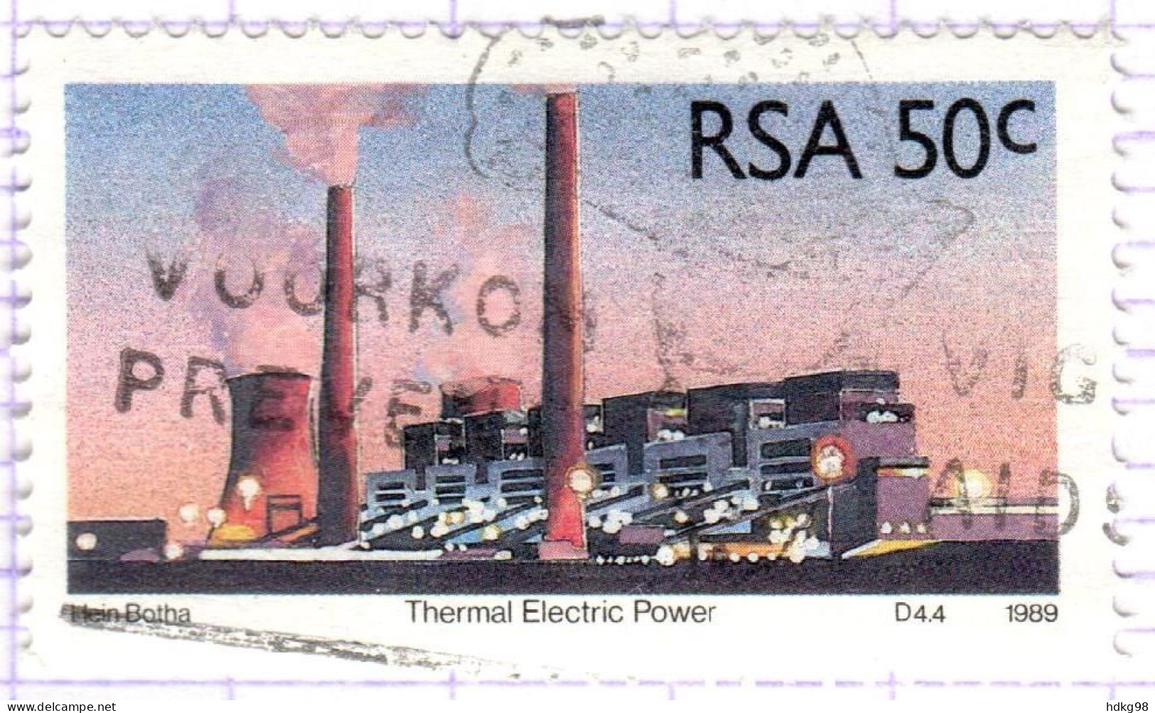 RSA+ Südafrika 1989 Mi 788 Wärmekraft - Usados