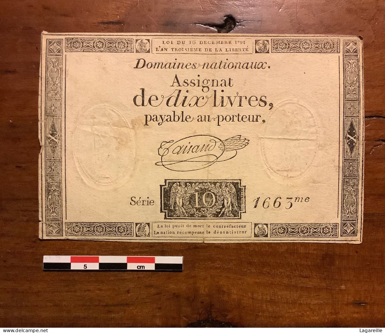 Lot De 4 Assignats 1791-1793 - Assignats & Mandats Territoriaux